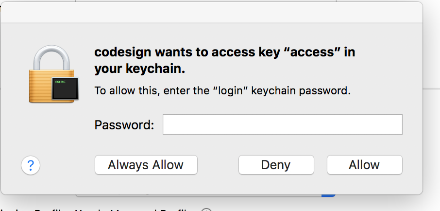 unable to use this keychain access for 10.9 mac os x